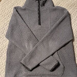 PINK Victoria's Secret Charcoal Fleece Sweatshirt